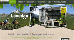 Desktop Screenshot of hoteldulavedan.com